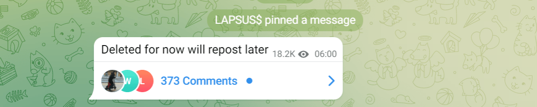 图片[2]-黑客组织声称成功入侵微软，盗走Bing和Cortana源代码-渗透云记 - 专注于网络安全与技术分享