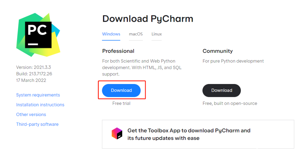 Pycharm 2021.3.2-3.3及3.X最新专业版激活/破解教程