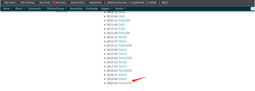 Vulnhub靶机:Tiki(适合新手练习漏洞搜索和利用)