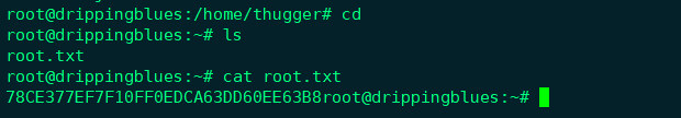 Vulnhub 靶场 DRIPPING BLUES: 1