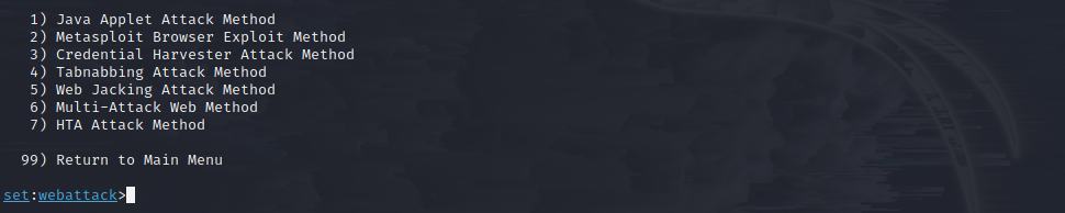 图片[4]-红队钓鱼攻击（1）–钓鱼网站介绍及kali利用setoolkit工具制作钓鱼网站-渗透云记 - 专注于网络安全与技术分享