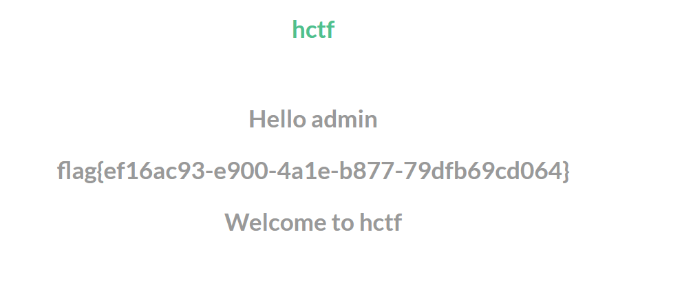 [HCTF 2018]admin - buu刷题笔记-渗透云记 - 专注于网络安全与技术分享