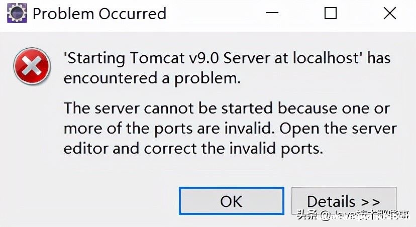 eclipse配置Tomcat和Tomcat出现无效端口解决办法