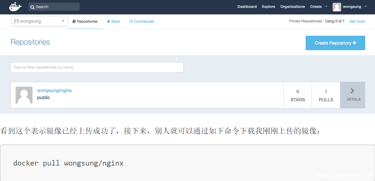图片[3]-Docker Hub运行原理及实现过程解析_docker-渗透云记 - 专注于网络安全与技术分享