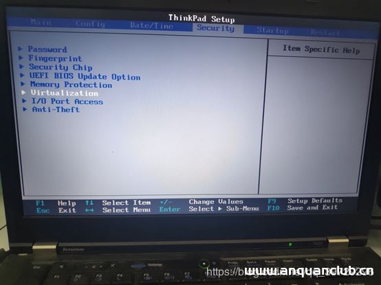 图片[5]-Thinkpad VMware 安装虚拟机出现此主机支持 Intel VT-x,但 Intel VT-x 处于禁用状态（问题解决方法）_VMware-渗透云记 - 专注于网络安全与技术分享