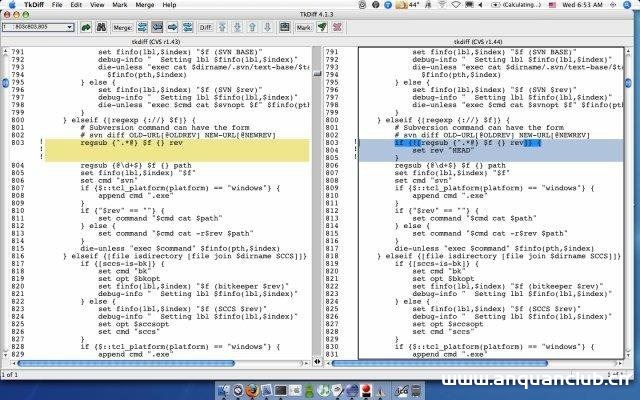 图片[8]-Linux下9种优秀的代码比对工具推荐小结_Linux-渗透云记 - 专注于网络安全与技术分享
