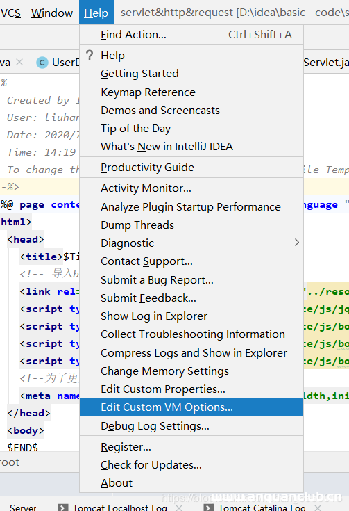 IDEA中Tomcat在控制台乱码问题及IDEA编码设置UTF-8的方法_Tomcat-渗透云记 - 专注于网络安全与技术分享