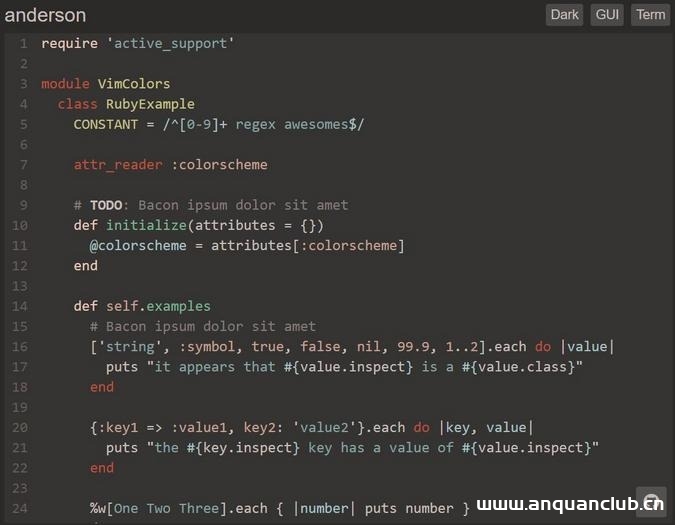 图片[8]-Linux如何在Vim中更改颜色和主题_Linux-渗透云记 - 专注于网络安全与技术分享