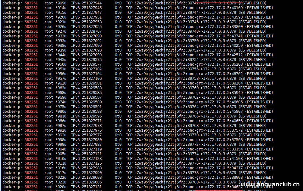 图片[8]-一次Docker中Redis连接暴增的问题排查实战记录_docker-渗透云记 - 专注于网络安全与技术分享