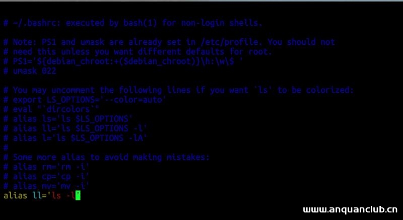 图片[2]-解决Linux常用命令“ll”失效或命令未找到的问题_Linux-渗透云记 - 专注于网络安全与技术分享