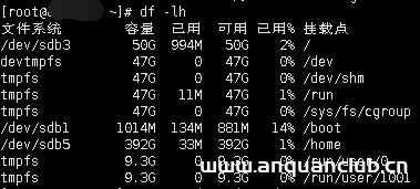 Centos7 格式化分区并挂载的实现_Linux-渗透云记 - 专注于网络安全与技术分享