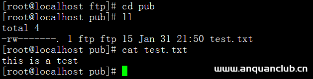 图片[8]-解决linux ftp匿名上传、下载开机自启问题_Linux-渗透云记 - 专注于网络安全与技术分享