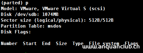 图片[2]-Linux parted磁盘分区实现步骤解析_Linux-渗透云记 - 专注于网络安全与技术分享