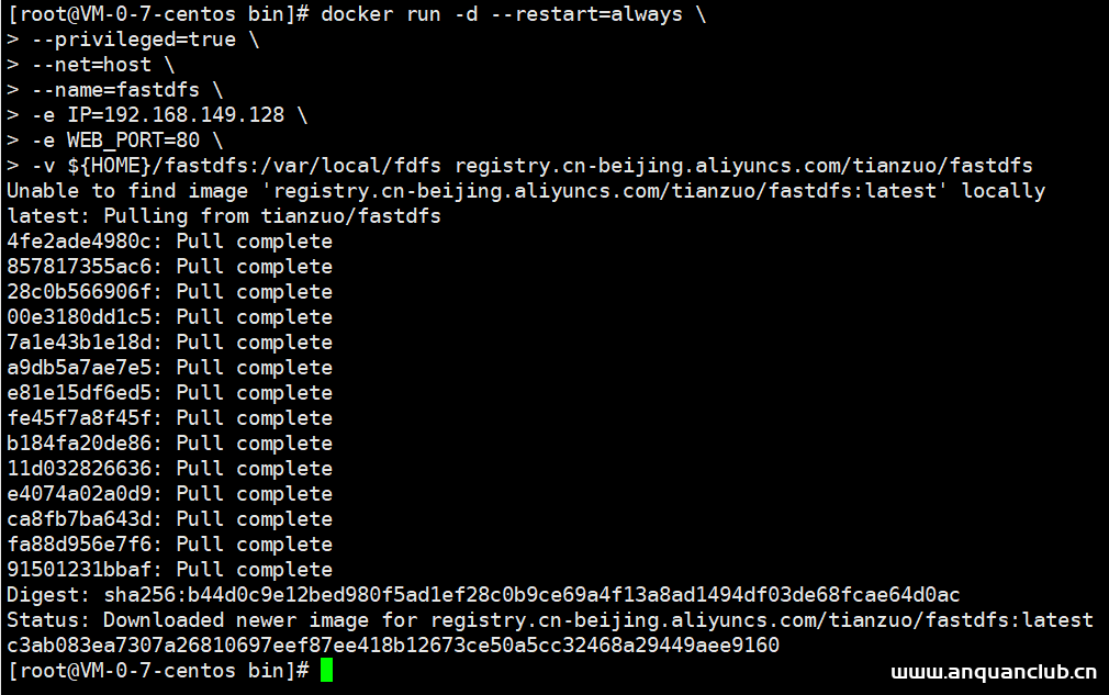 Docker容器搭建并运行实现过程详解_docker-渗透云记 - 专注于网络安全与技术分享