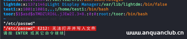 图片[4]-Linux使用suid vim.basic文件实现提权_Linux-渗透云记 - 专注于网络安全与技术分享