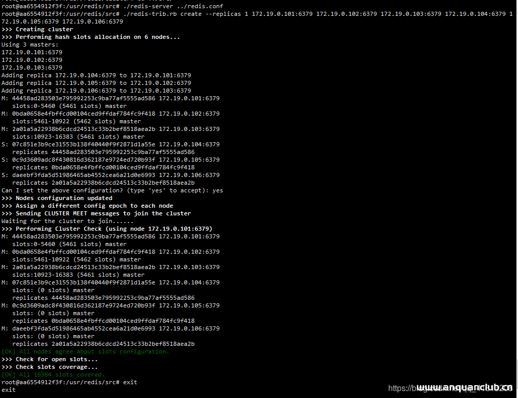 基于docker搭建redis集群的方法_docker-渗透云记 - 专注于网络安全与技术分享