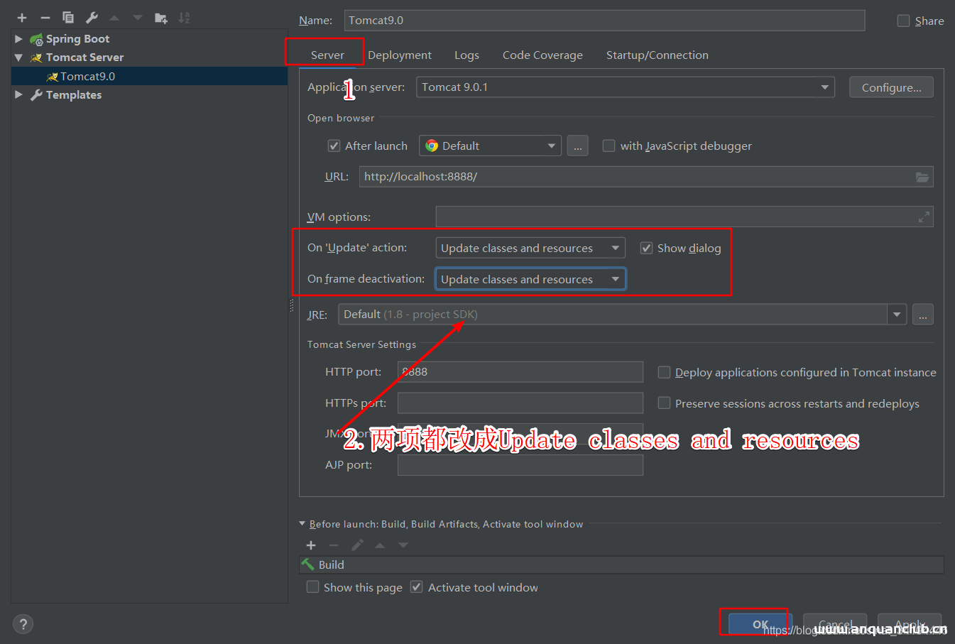 图片[11]-IDEA 配置Tomcat服务器和发布web项目的图文教程_Tomcat-渗透云记 - 专注于网络安全与技术分享