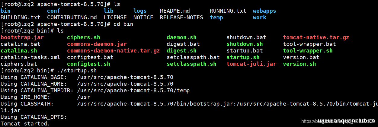 图片[10]-最新Linux下安装tomcat8图解过程_Linux-渗透云记 - 专注于网络安全与技术分享