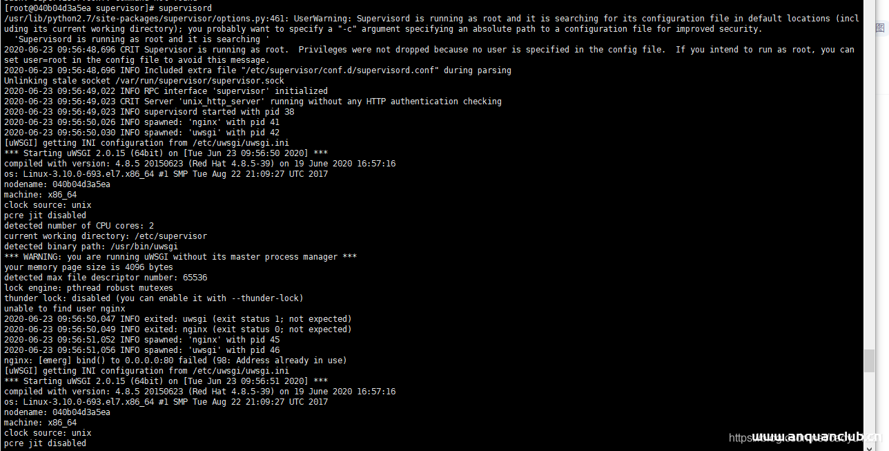 图片[4]-Docker构建python Flask+ nginx+uwsgi容器_docker-渗透云记 - 专注于网络安全与技术分享