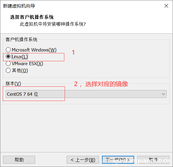 图片[5]-在VMWare虚拟机上安装Centos7系统的步骤详解_VMware-渗透云记 - 专注于网络安全与技术分享