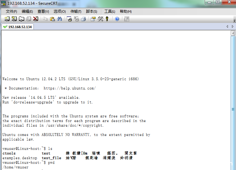 Linux SecureCRT显示乱码解决方案_Linux-渗透云记 - 专注于网络安全与技术分享