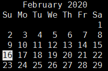 Linux cal命令的使用_Linux-渗透云记 - 专注于网络安全与技术分享
