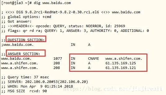 使用dig/nslookup命令查看dns解析的方法步骤_Linux-渗透云记 - 专注于网络安全与技术分享