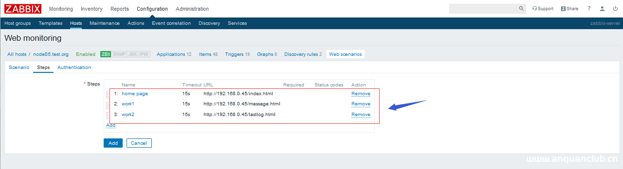 图片[13]-分布式监控系统之Zabbix主动、被动及web监控的过程详解_zabbix-渗透云记 - 专注于网络安全与技术分享
