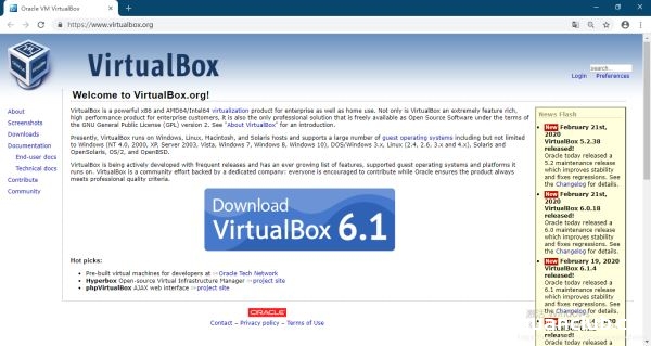 VirtualBox软件下载安装及Linux环境安装部署图文教程详解_VirtualBox-渗透云记 - 专注于网络安全与技术分享
