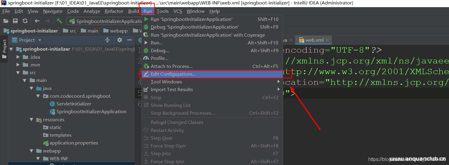 IDEA 配置Tomcat服务器和发布web项目的图文教程_Tomcat-渗透云记 - 专注于网络安全与技术分享