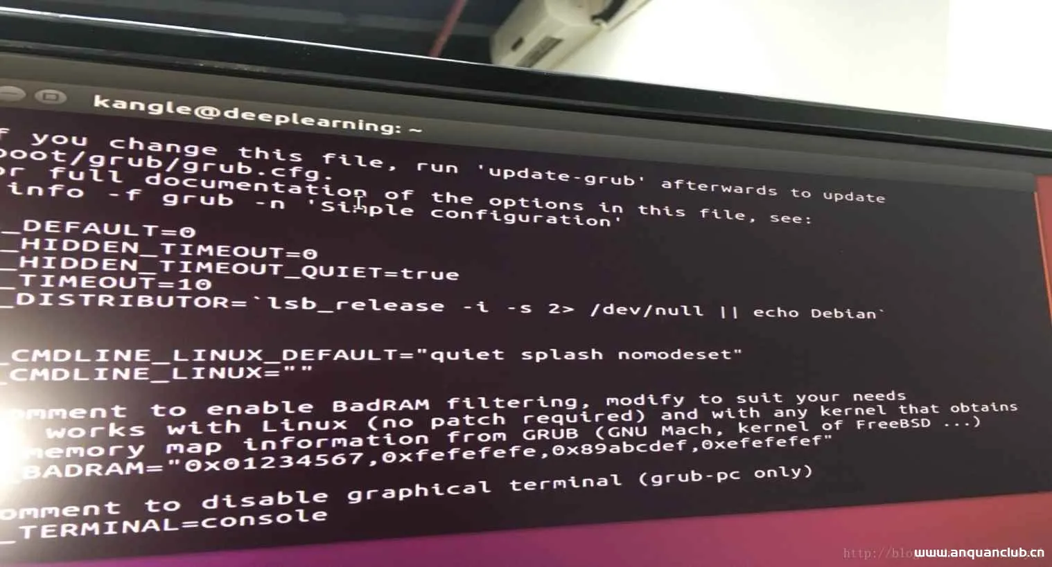 图片[4]-安装ubuntu时黑屏的解决办法(3种)_Linux-渗透云记 - 专注于网络安全与技术分享