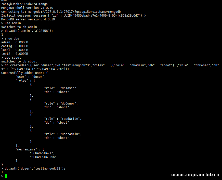 Docker连接mongodb实现过程及代码案例_docker-渗透云记 - 专注于网络安全与技术分享