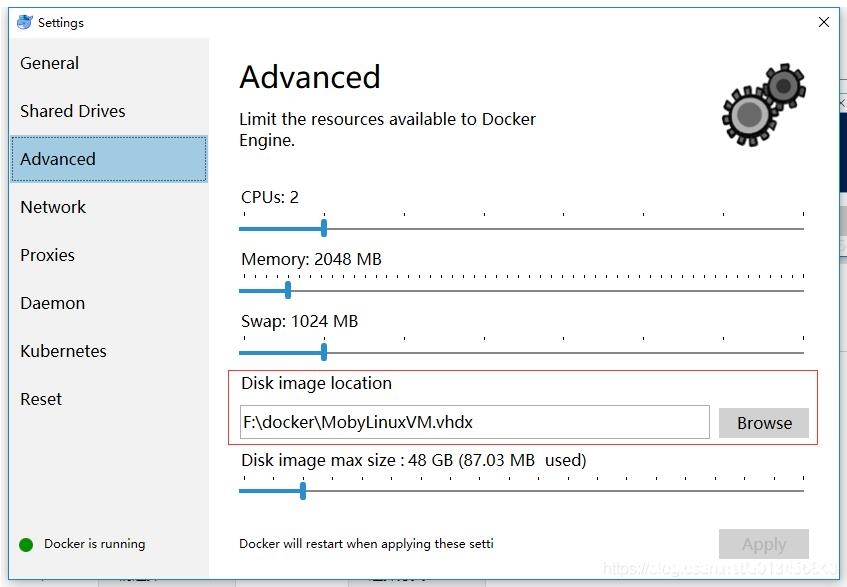 图片[3]-docker 设置windows存储路径的操作_docker-渗透云记 - 专注于网络安全与技术分享