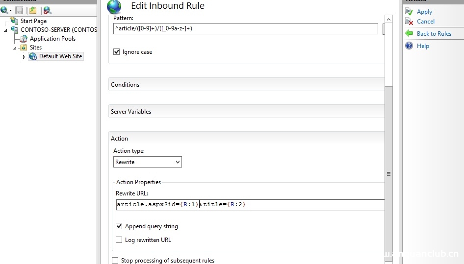 图片[5]-URL Rewrite Module 2.1 URL重写模块规则写法_服务器其它-渗透云记 - 专注于网络安全与技术分享