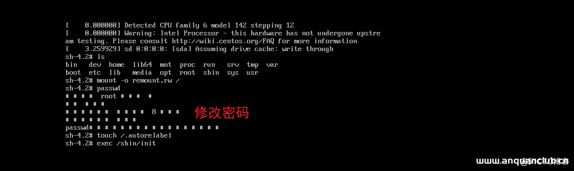 图片[3]-CentOS 7忘记密码解决方案过程图解_Linux-渗透云记 - 专注于网络安全与技术分享