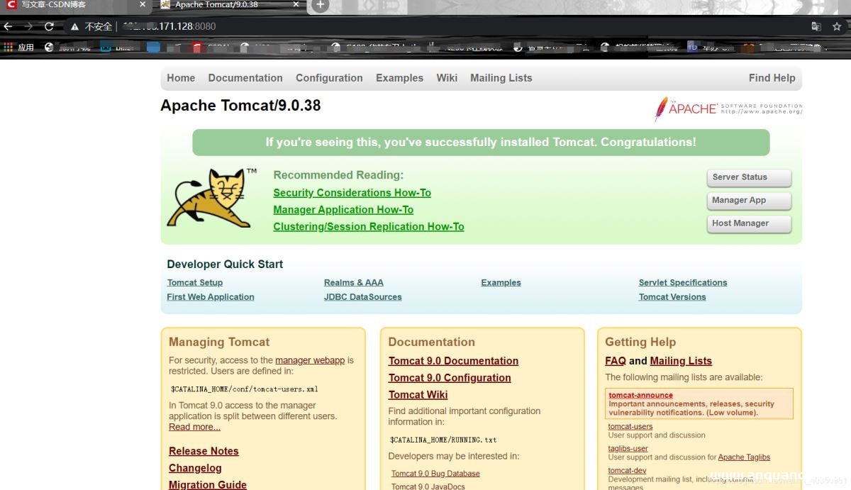 docker安装Tomcat 404问题的解决方案_Tomcat-渗透云记 - 专注于网络安全与技术分享