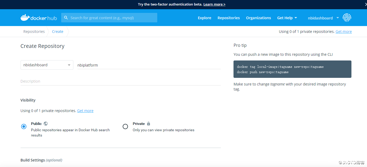 如何将本地构建好的docker镜像发布到dockerhub_docker-渗透云记 - 专注于网络安全与技术分享