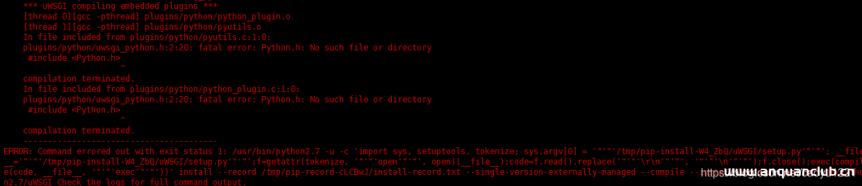 Docker构建python Flask+ nginx+uwsgi容器_docker-渗透云记 - 专注于网络安全与技术分享