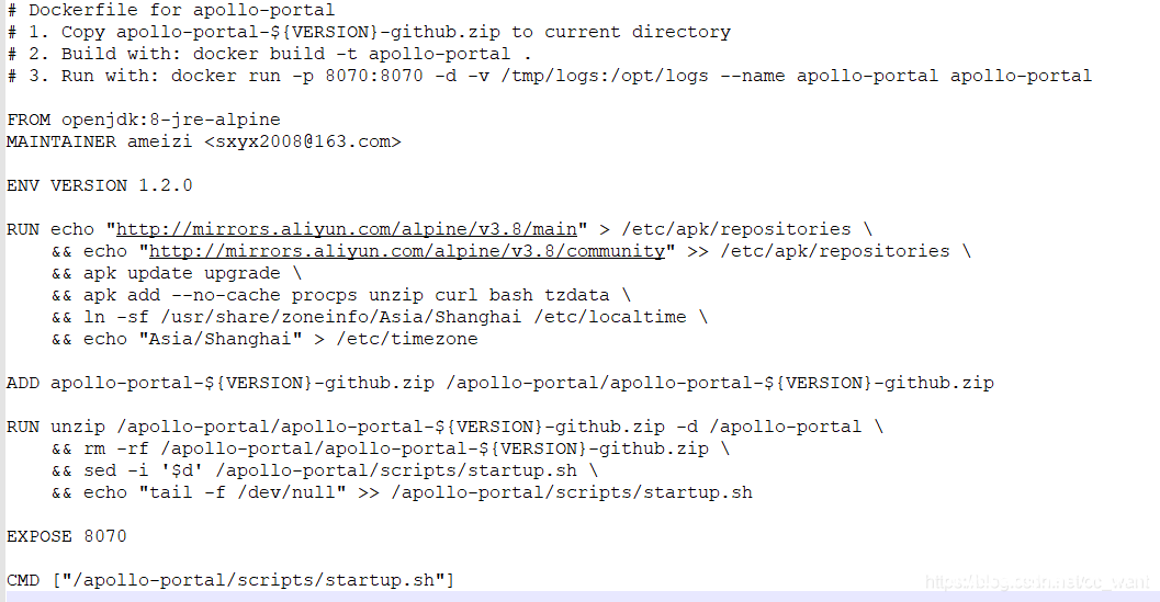 图片[6]-CentOS7使用docker部署Apollo配置中心的实现_docker-渗透云记 - 专注于网络安全与技术分享