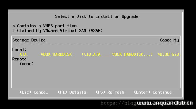 图片[5]-VMware ESXi 6.0 及部署虚拟机安装教程(图文)_VMware-渗透云记 - 专注于网络安全与技术分享