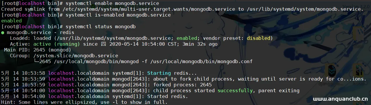 图片[5]-Linux安装MongoDB启动及常见问题解决_Linux-渗透云记 - 专注于网络安全与技术分享