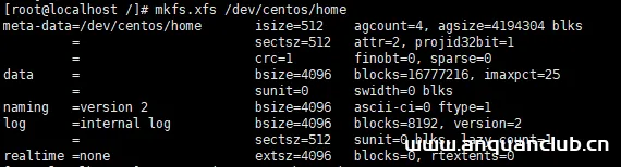 图片[6]-CentOS7 重新分配分区大小的实现方法_Linux-渗透云记 - 专注于网络安全与技术分享
