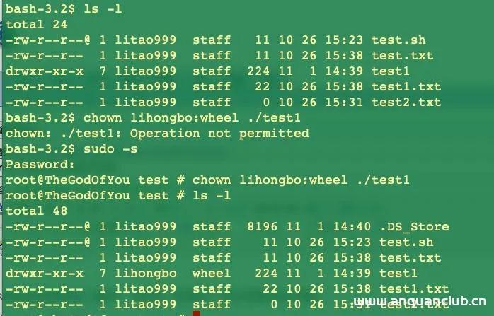 图片[2]-Linux下修改文件权限(所有权)_Linux-渗透云记 - 专注于网络安全与技术分享
