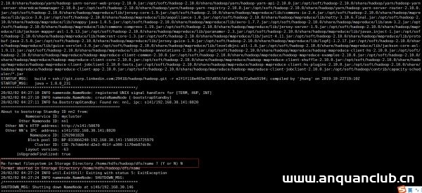 图片[3]-centos7搭建hadoop2.10高可用(HA)_Linux-渗透云记 - 专注于网络安全与技术分享