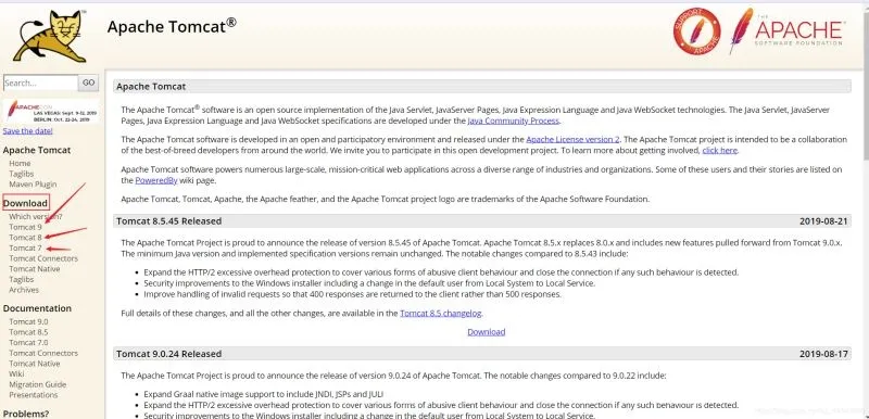 Tomcat下载安装并部署到IDEA的教程(附带idea两种热部署设置方法)_Tomcat-渗透云记 - 专注于网络安全与技术分享